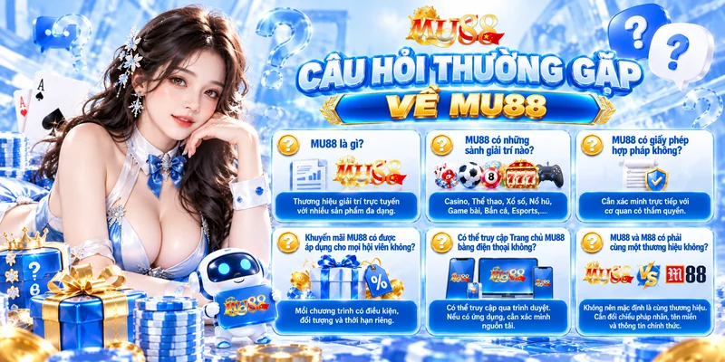 MU88 15 Câu Hỏi Thường Gặp Về MU88