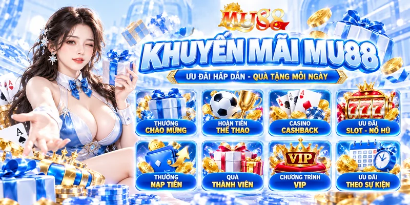 MU88 14 Khuyến Mãi MU88 – Thông Tin Về Các Chương Trình Dành Cho Hội Viên